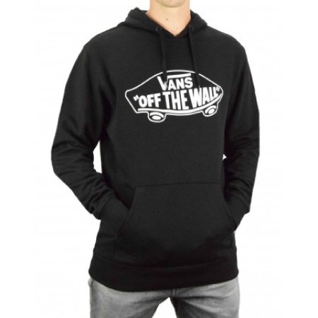 Vans Men's OTW Pullover Hoodie T-Shirt - تيشيرت فانز هودي أو تي دبليو للرجال مع غطاء للرأس لون أسود